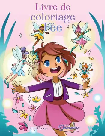 Livre de coloriage Fée