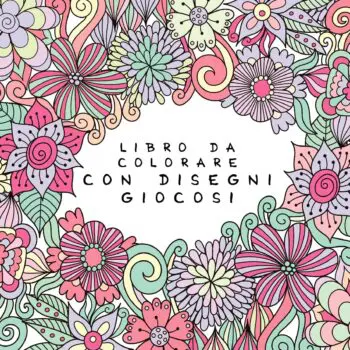 Libro da colorare con disegni giocosi