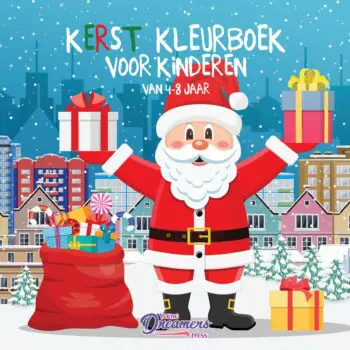 Kerst kleurboek voor kinderen van 4-8 jaar