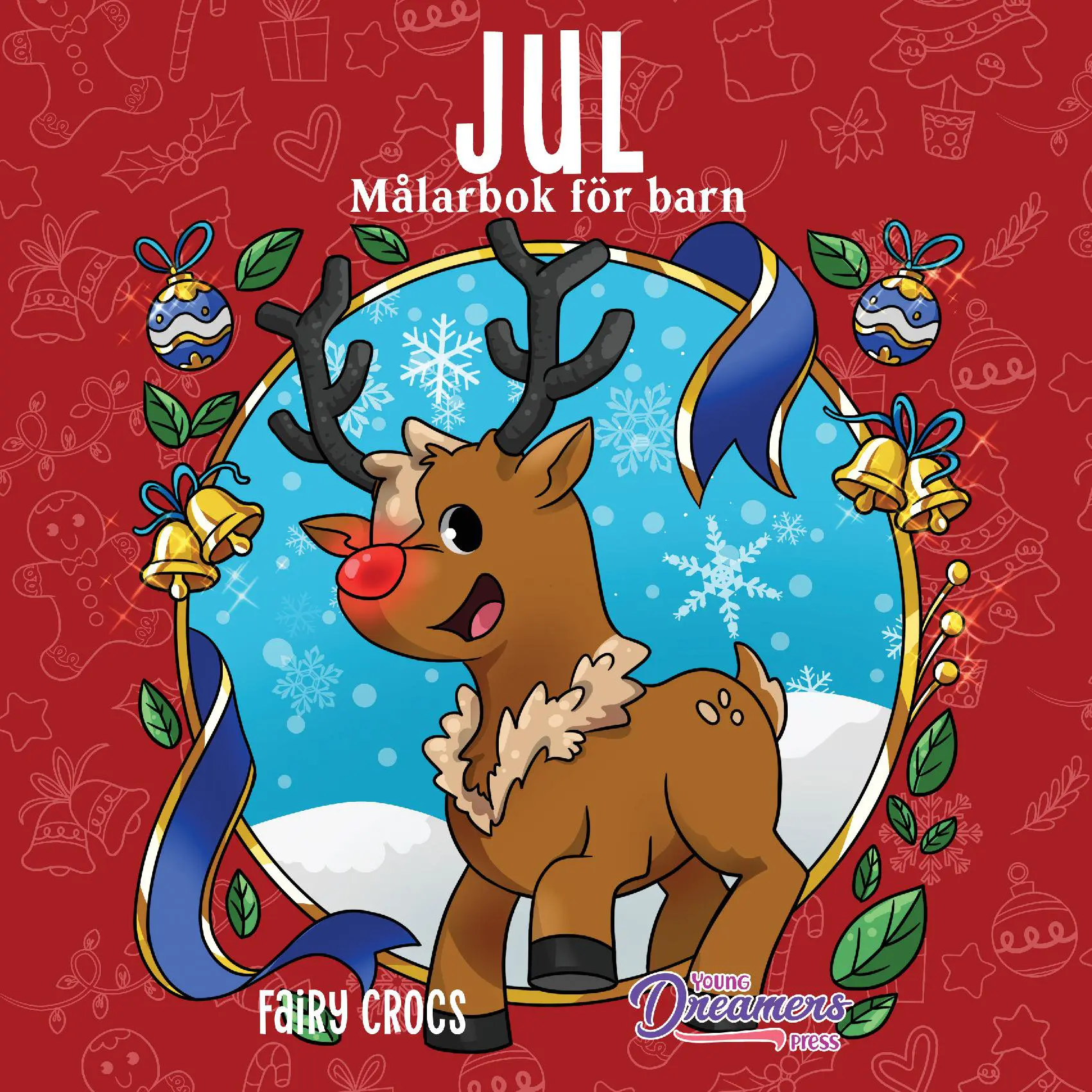 Jul Målarbok för barn