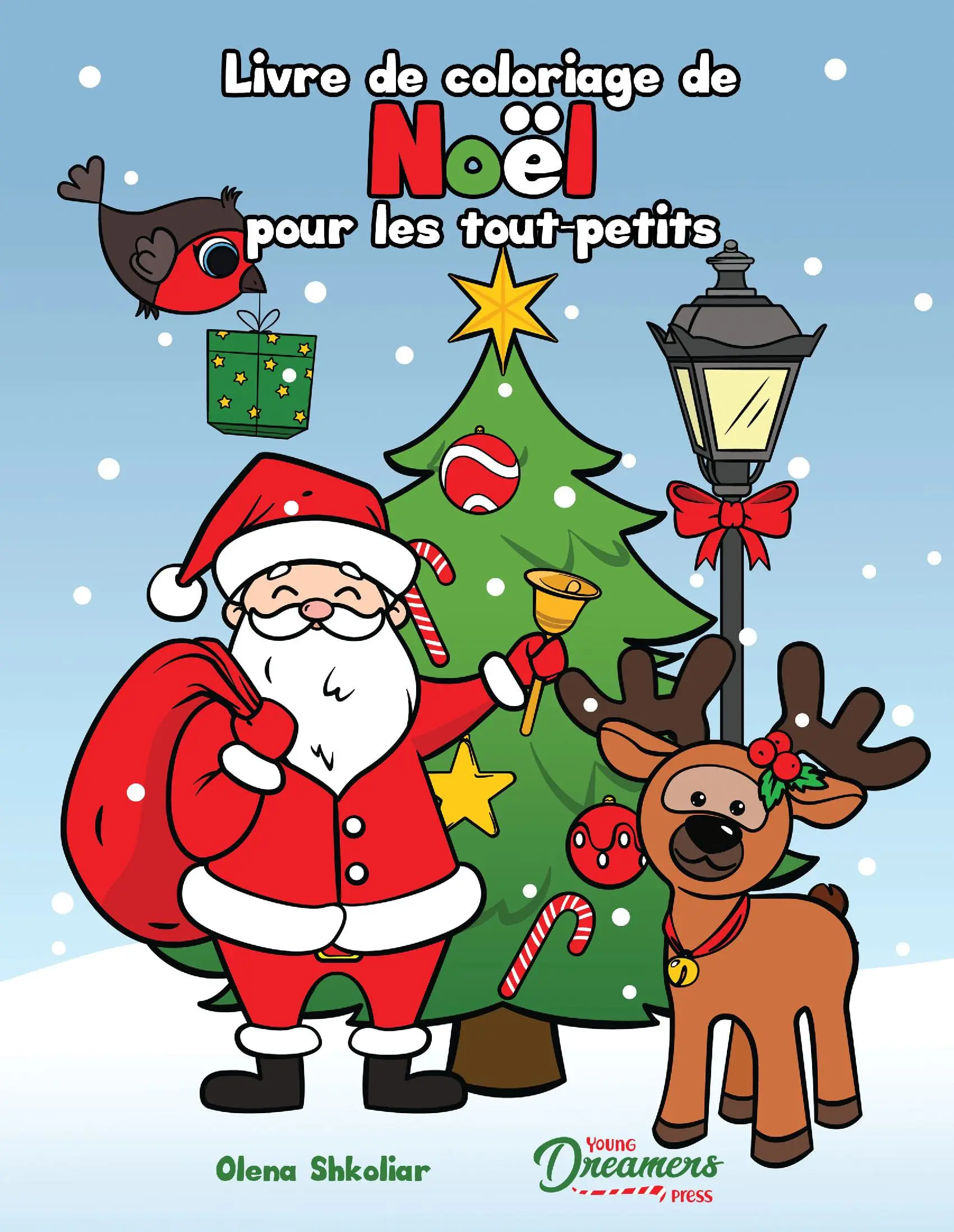 Livre de coloriage de Noël pour les tout-petits