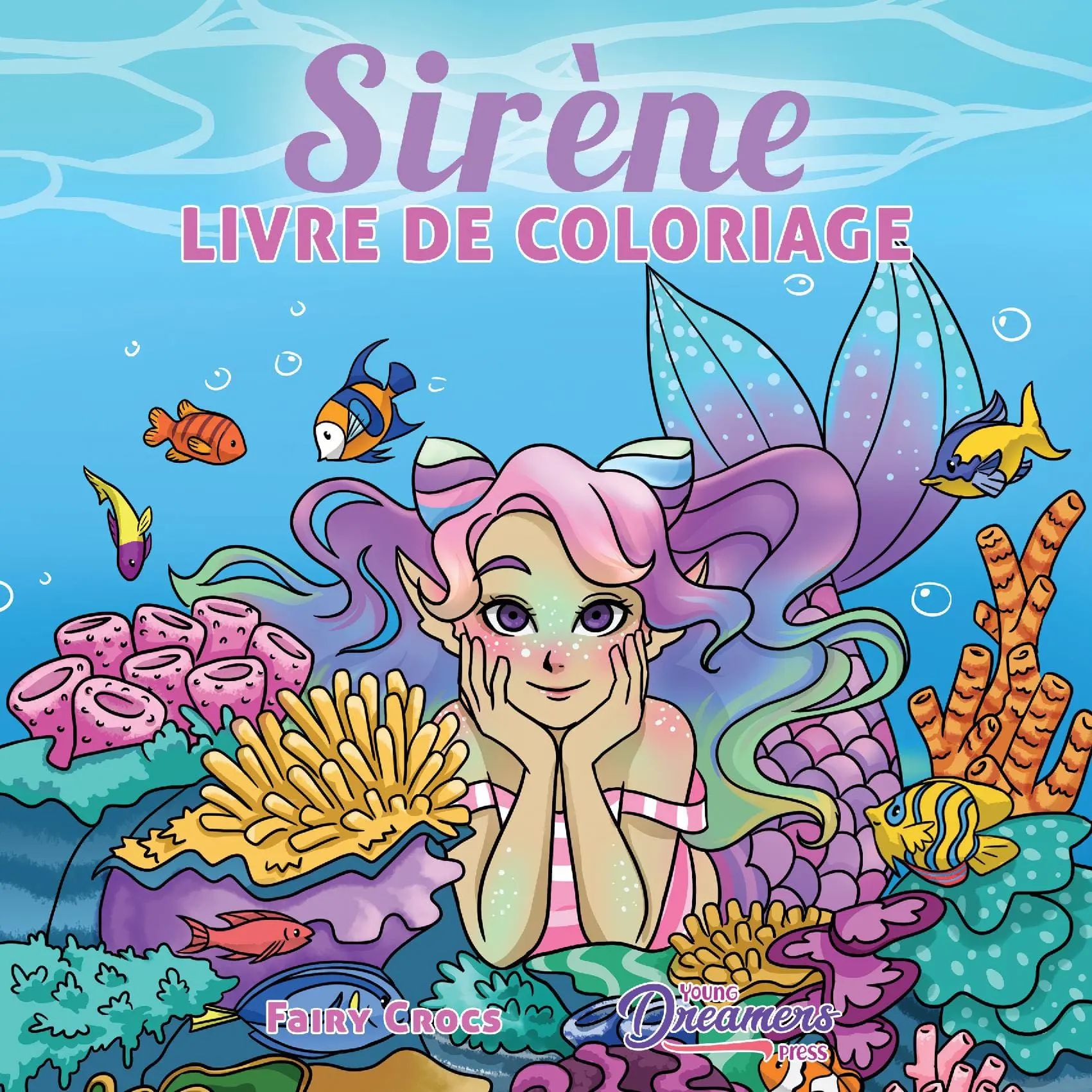Sirène livre de coloriage