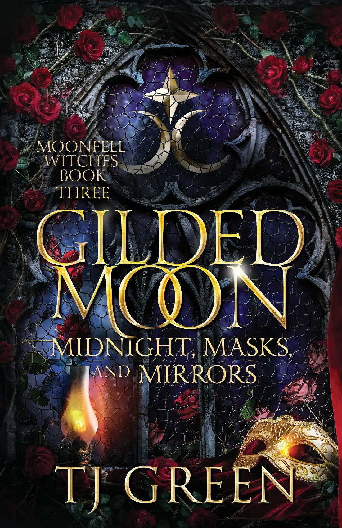 Gilded Moon: Midnight, Masks, and Mirrors: Moonfell Witches Book 3