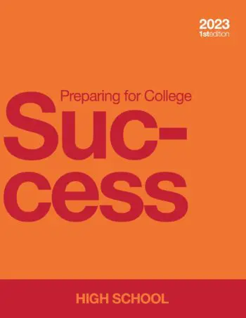 Preparing for College Success - High School