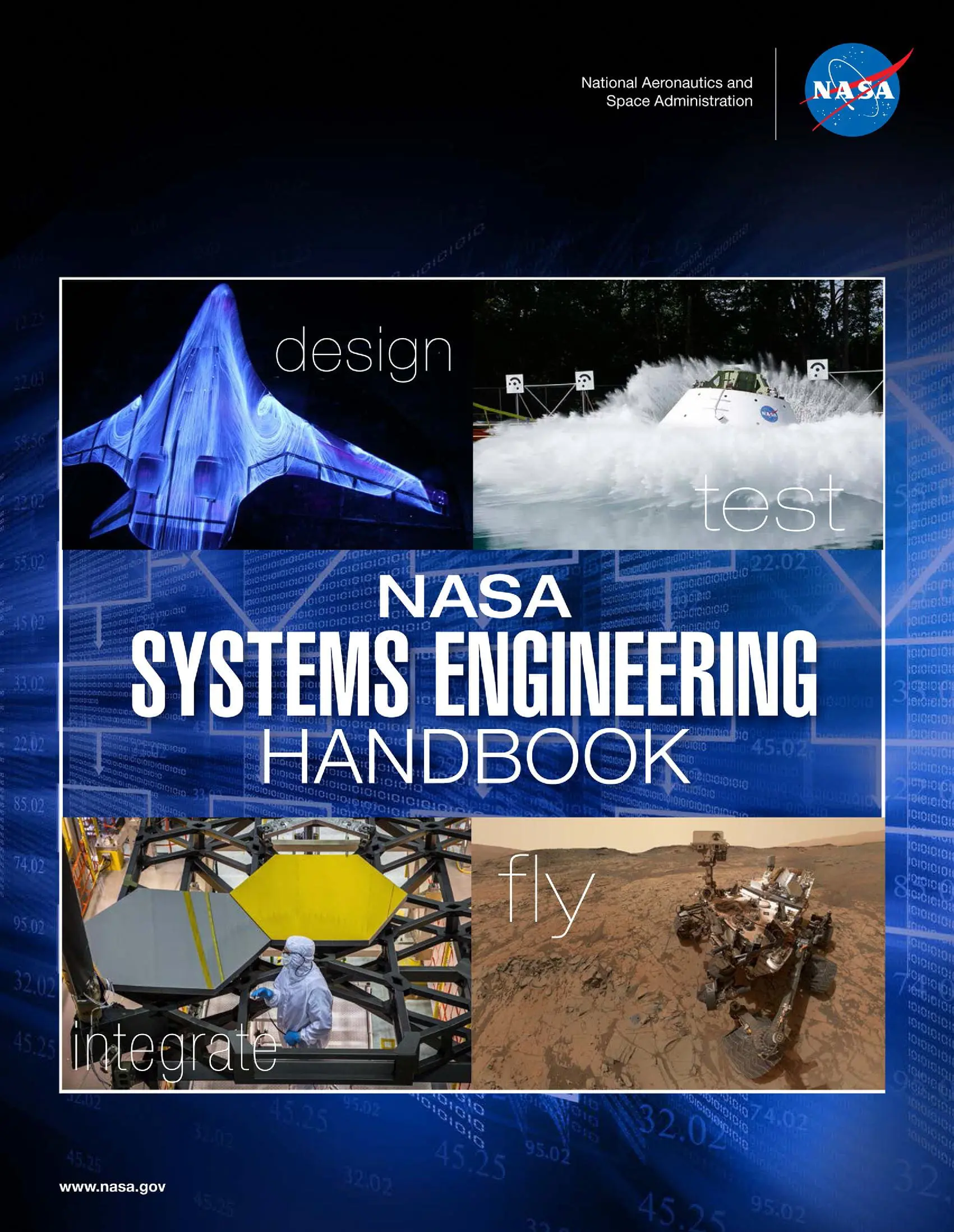 NASA Systems Engineering Handbook Revision 2, 2020 (hardcover, full size, color)