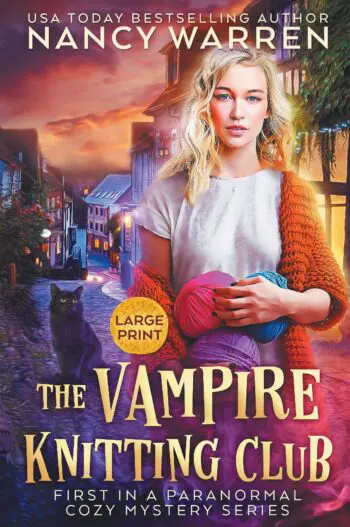 The Vampire Knitting Club (Large Print)
