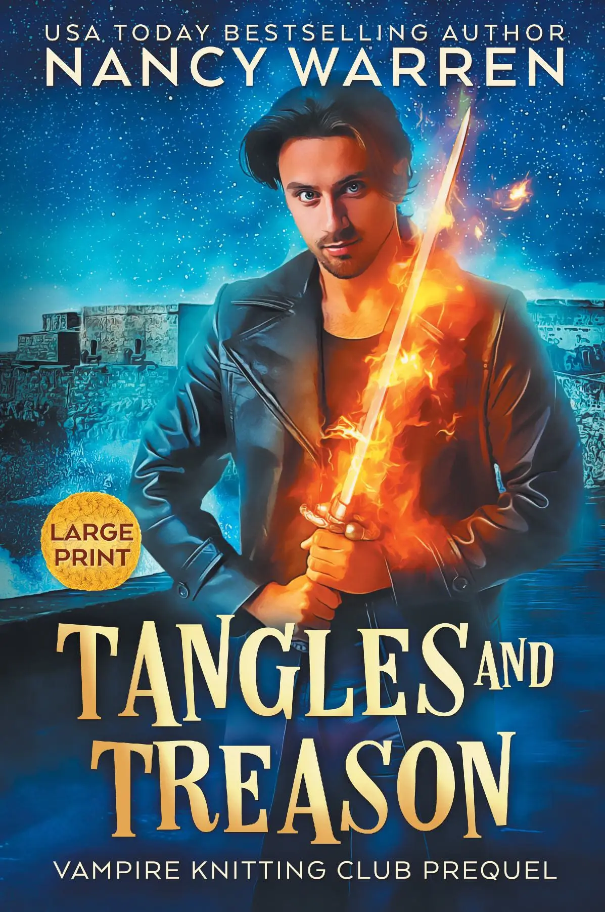 Tangles and Treason (Large Print)