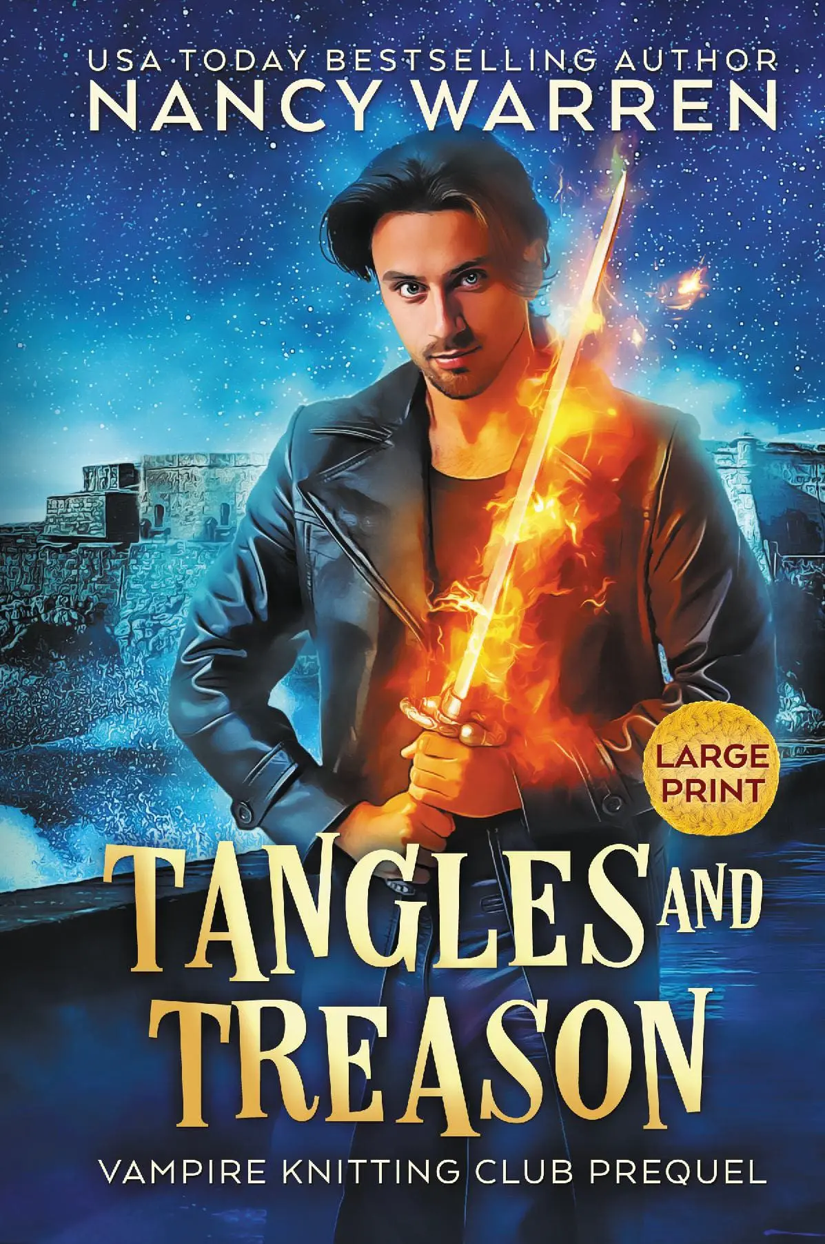 Tangles and Treason (Large Print Hardcover)