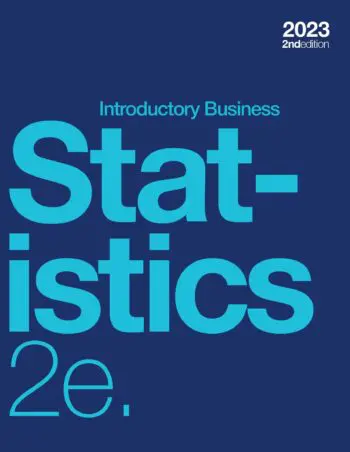 Introductory Business Statistics 2e (hardcover, full color)