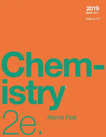Chemistry: Atoms First 2e, Volume 1/2 (paperback, b&w)