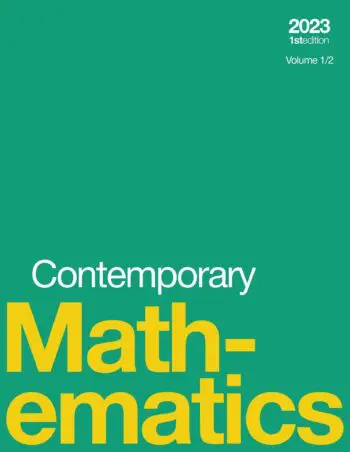 Contemporary Mathematics, Volume 1/2 (paperback, b&w)