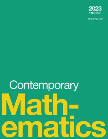 Contemporary Mathematics, Volume 2/2 (paperback, b&w)