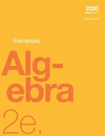 Elementary Algebra 2e, Volume 2/2 (paperback, b&w)