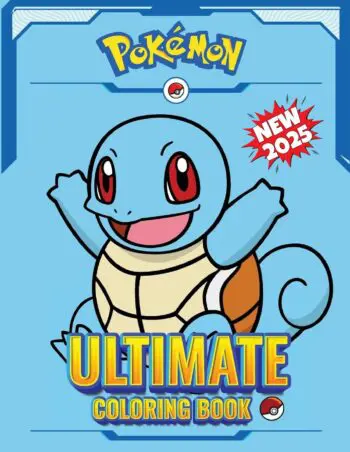 Pokemon Squirtle books for boys 6-8