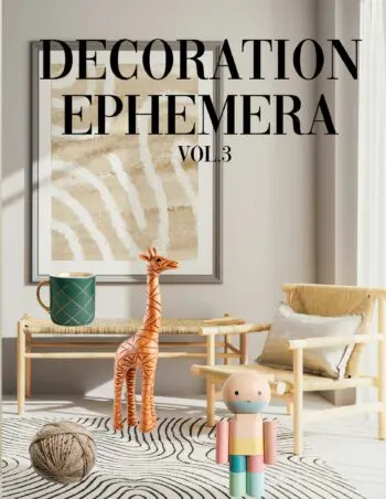 Decoration Ephemera Book Vol.3
