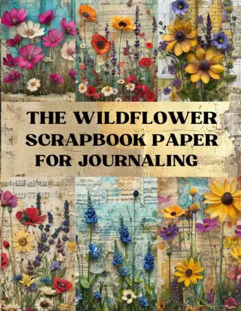 The Wildflower Scrapbook Paper