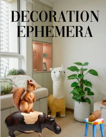 Decoration Ephemera Book