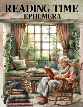 Reading Time Ephemera Book