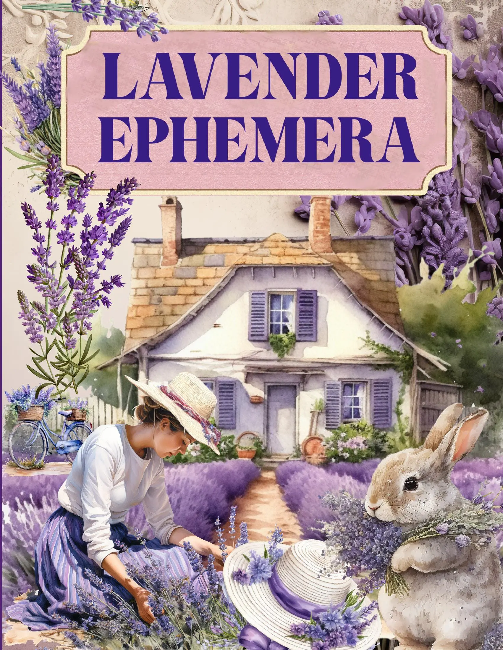 Lavender Ephemera Book