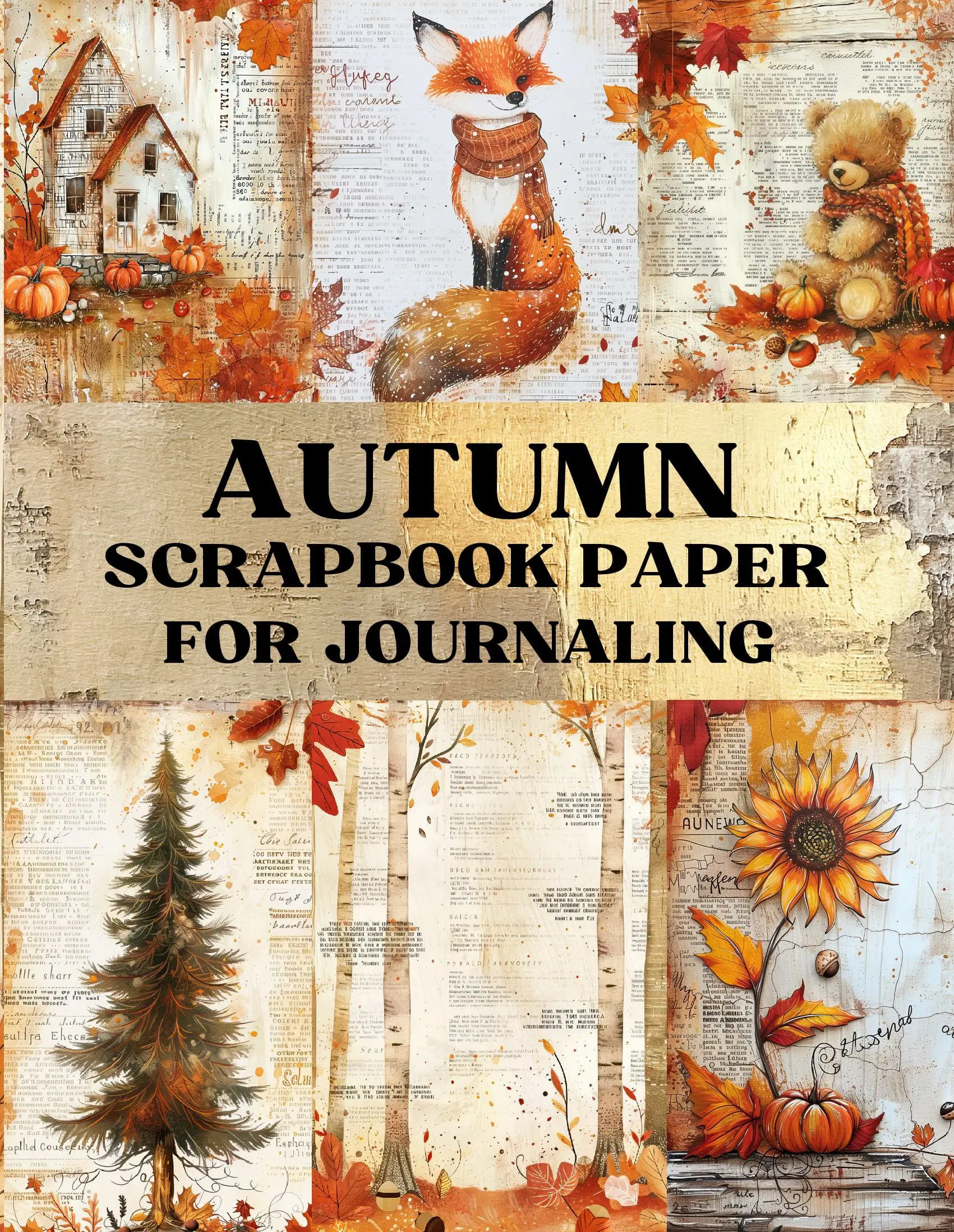 Autumn Scrapbook Paper