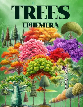 Trees Ephemera Book