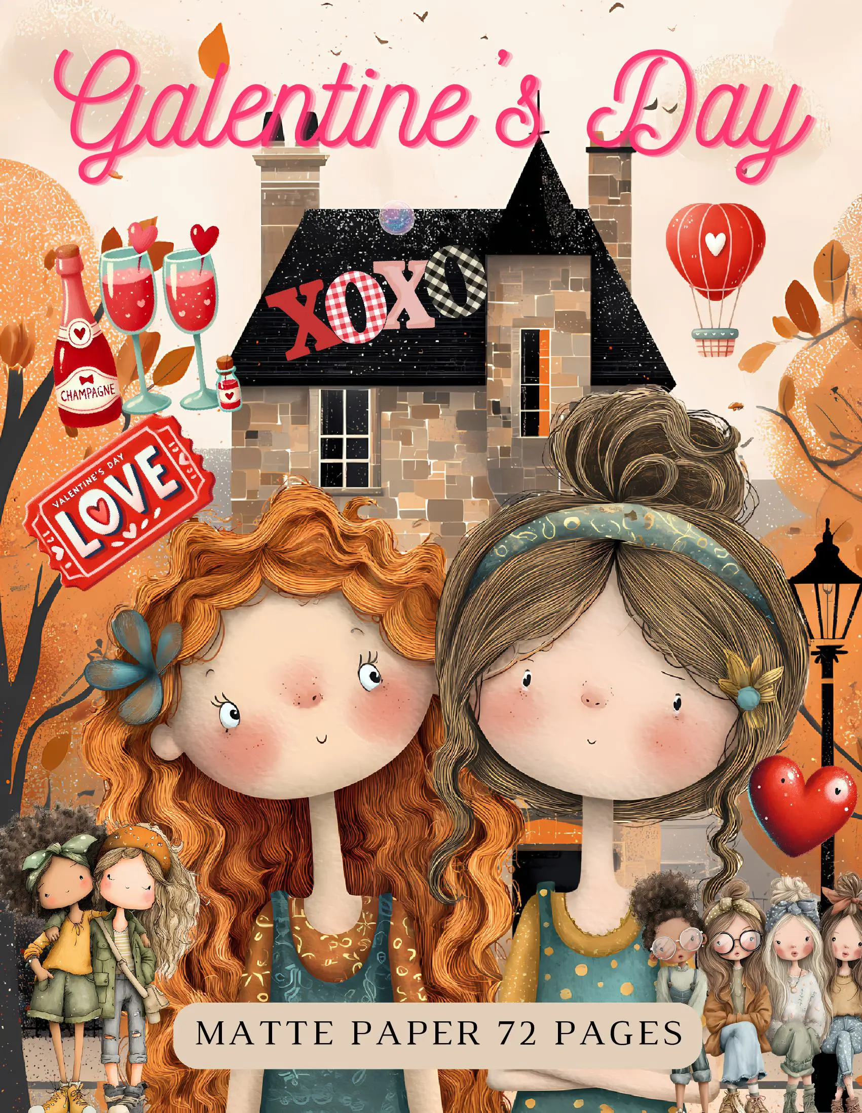 Galentine’s Day Ephemera Book