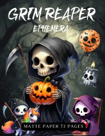 Grim Reaper Ephemera Book
