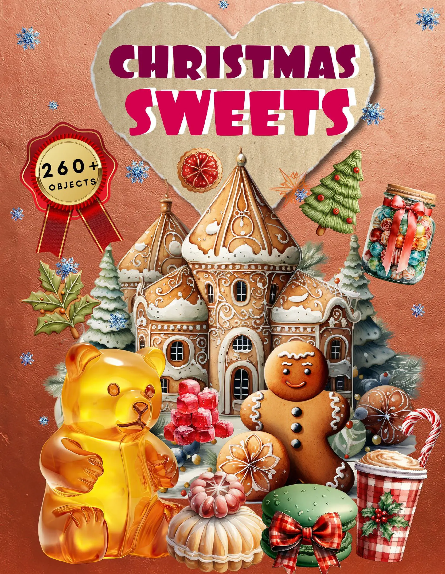 Christmas Sweets Ephemera Book