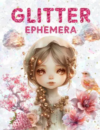 Glitter Ephemera Book
