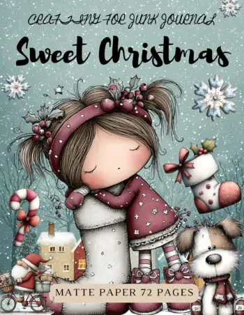 Crafting for Junk Journals Sweet Christmas Ephemera Book