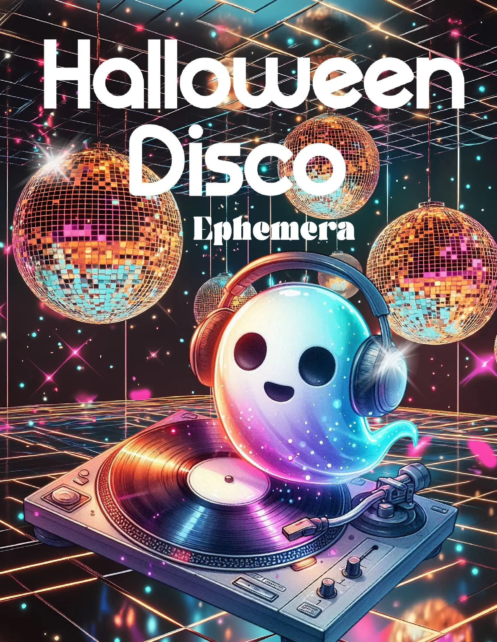 Halloween Disco Ephemera Book