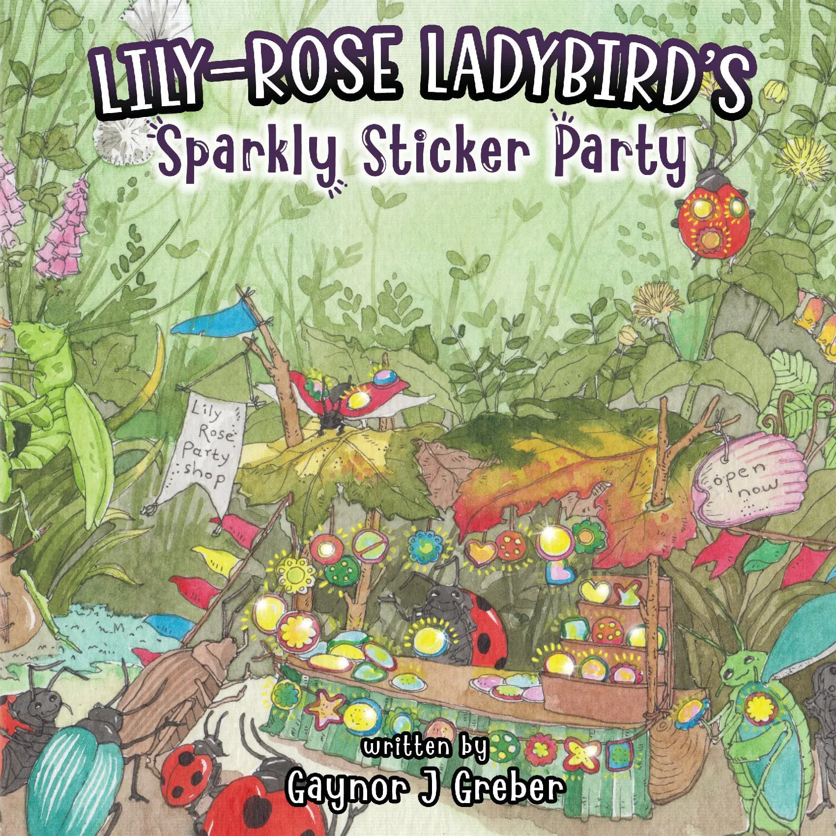 Lily-Rose Ladybird's Sparkly Sticker Party