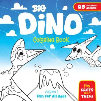 Big Dino Coloring Book – Volume 1