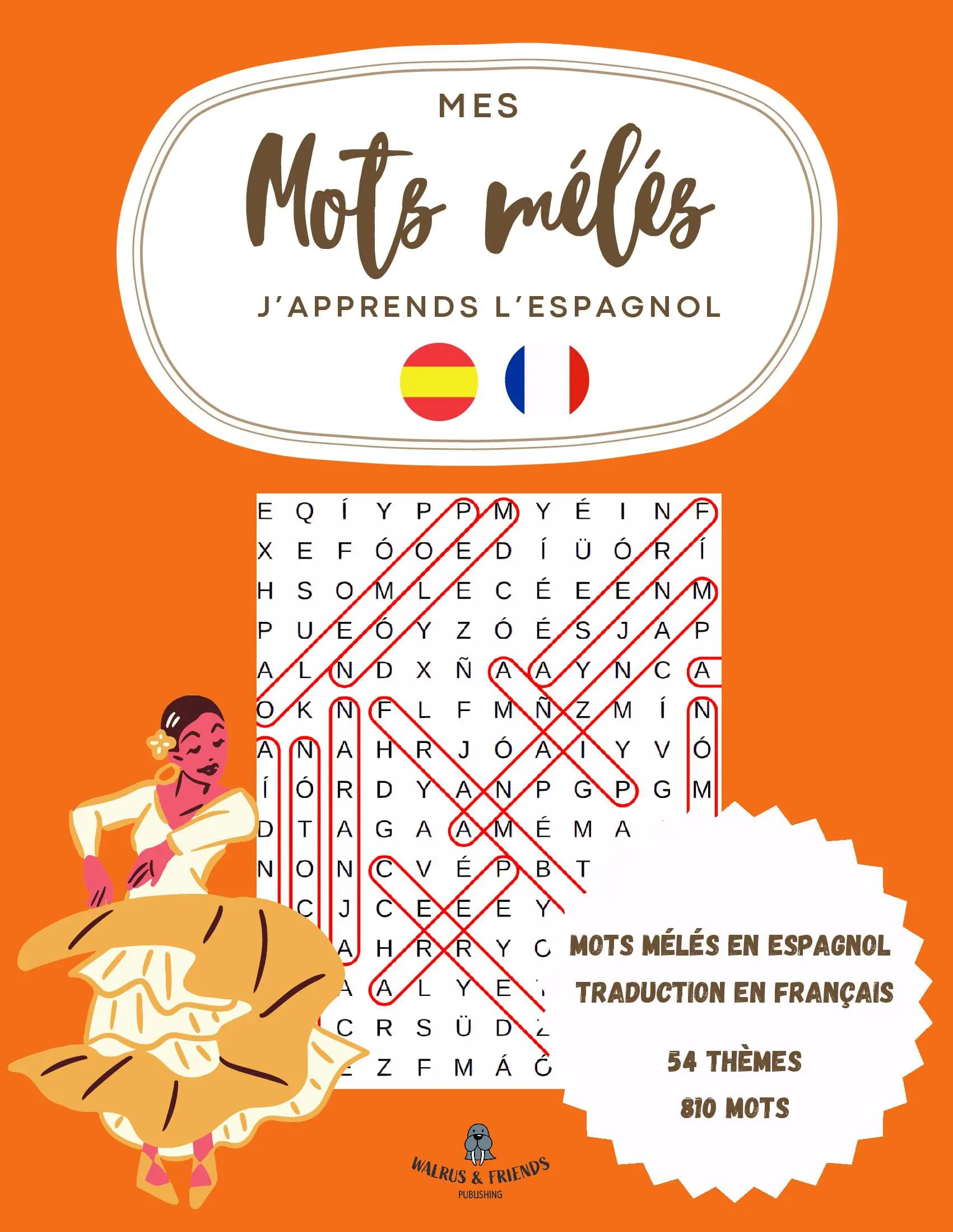Mes mots mélés Français - Espagnol