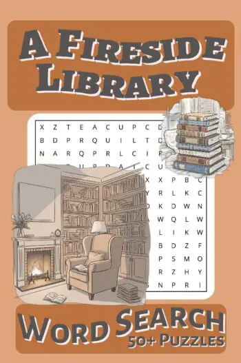 A Fireside Library Word Search