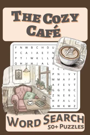 The Cozy Café Word Search