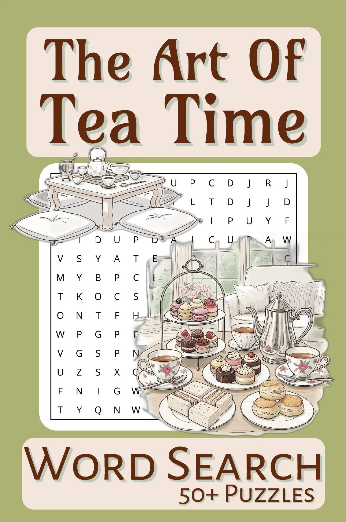 The Art of Tea Time Word Search