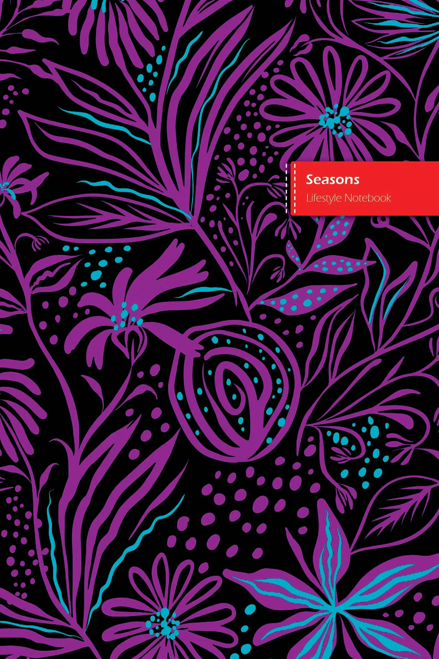 Seasons Lifestyle Notebook, 180 Pages (90 shts), Spiral Bound, Lay-flat Design, Book 1