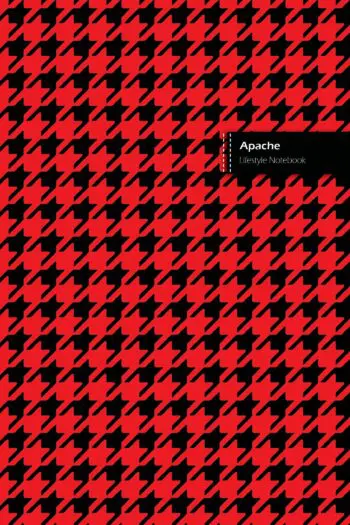 Apache Lifestyle Journal, 180 Write-in Pages (90 shts), Wide-ruled Dotted Lines, Spiral Bound, Lay-flat Design (Book 1)