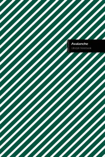 Avalanche Lifestyle Journal, 180 Write-in Pages (90 shts), Wide-ruled Dotted Lines, Spiral Bound, Lay-flat Design (Book 2)