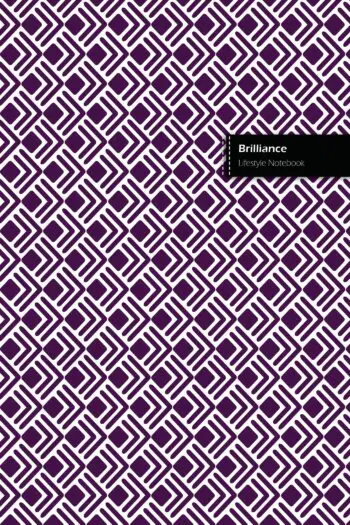 Brilliance Lifestyle Notebook, 180 Pages (90 shts), Spiral Bound, Lay-flat Design, Write-in Journal (Book 3)
