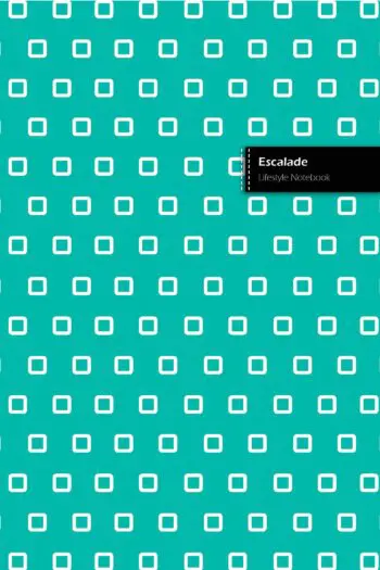 Escalade Lifestyle Notebook, 180 Pages (90 shts), Spiral Bound, Write-in Journal, Lay-flat Design (Book 2)