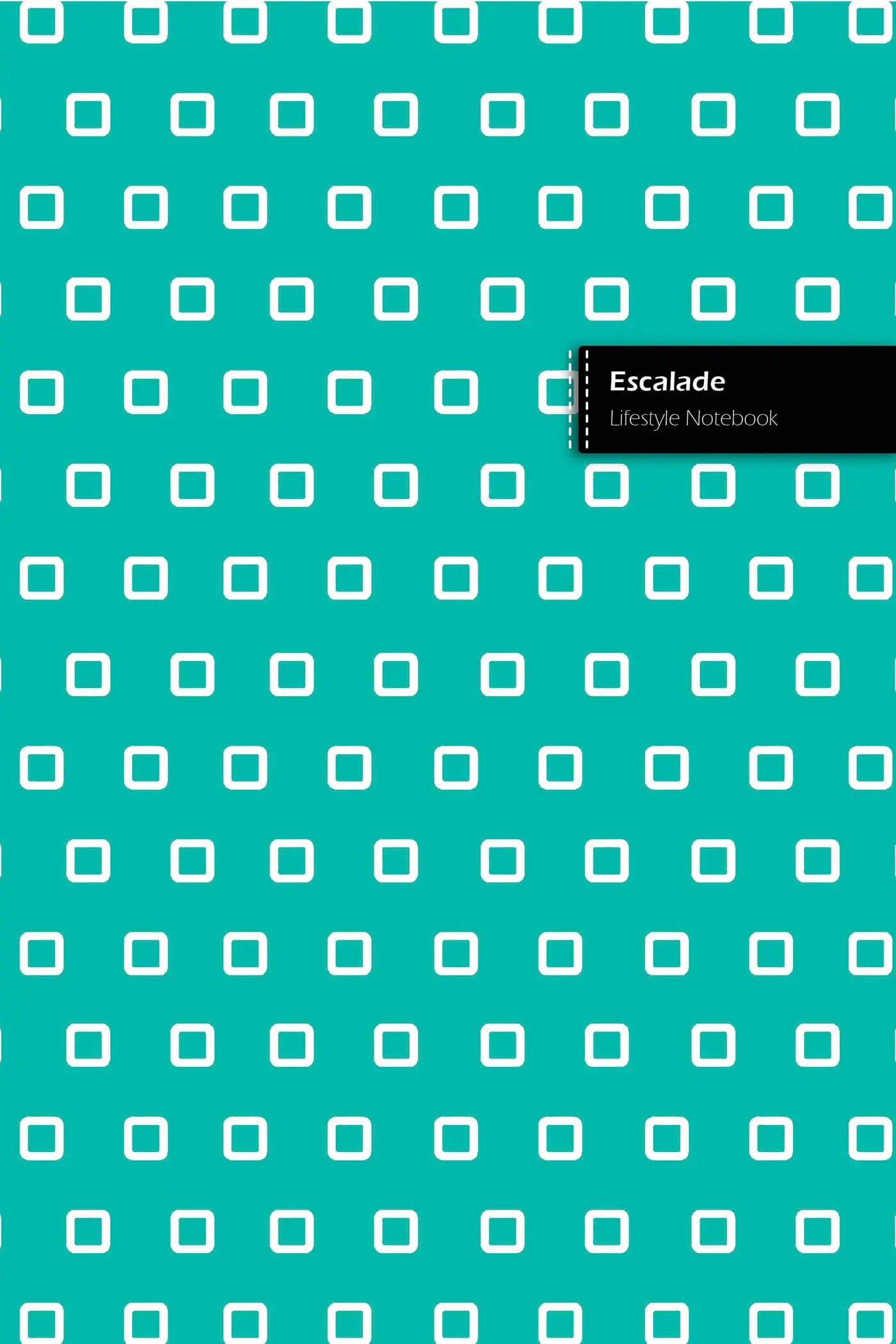 Escalade Lifestyle Notebook, 180 Pages (90 shts), Spiral Bound, Write-in Journal, Lay-flat Design (Book 2)