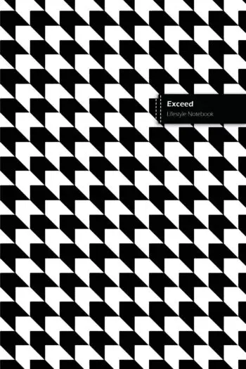 Exceed Lifestyle Notebook, 180 Pages (90 shts), Spiral Bound, Write-in Journal, Lay-flat Design (Book 2)