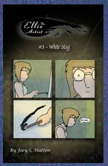 Ellie The Artist #3 - White Stag