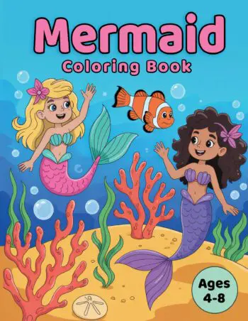 Mermaid Coloring Book