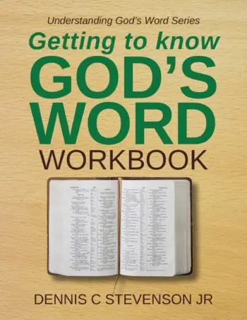 Getting to Know Gods Word WORKBOOK