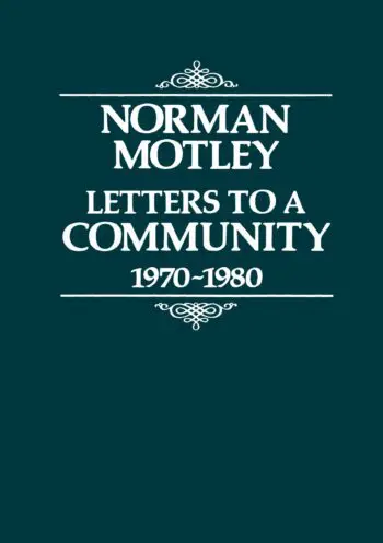Letters to a Community 1970-1980