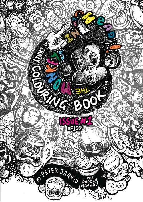 A Crazy Colouring Book From The Monkeys In My Head