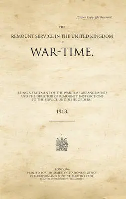 The Remount Service in the UK in War-Time